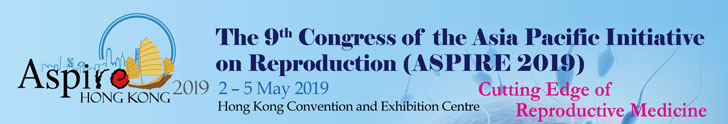 The 9th Congress of the Asia Pacific Initiative on
Reproduction （ASPIRE 2019） 開催のお知らせ